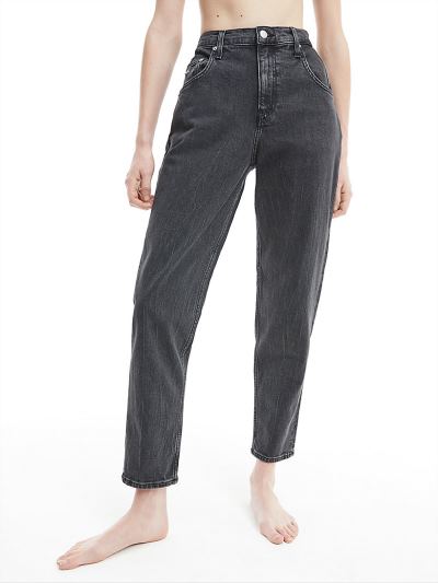 Calvin Klein Ruhák HU871370 | Calvin Klein Mom Női Farmernadrág Fekete